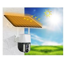 Zoom 40x 5MP Solar-Powered Security Camera with Optical Starlight Night Vision, WiFi