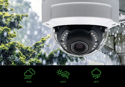 Dome Camera 8MP CCTV IP POE Dome Camera with 5X Motorized Zoom, Night Vision, and Vandal-Proof Design